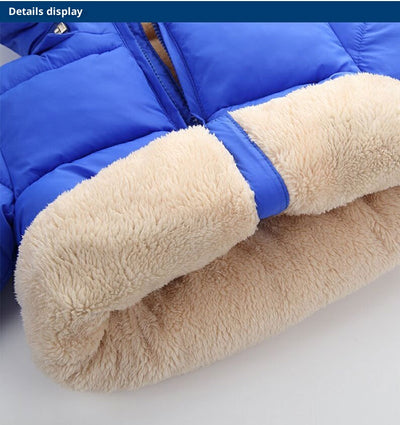 Abrigo de Invierno Infantil con Algodón Acolchado y Forro Polar - Image 16