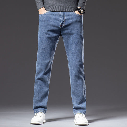 Pantalones Rectos Clásicos para Hombre - Estilo Dad Casual - Image 10