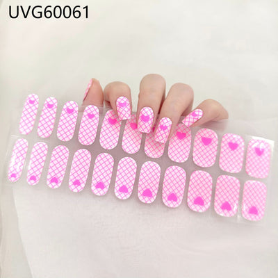 Pegatinas de Gel UV Semicuradas - Parches de Uñas Profesionales - Image 58