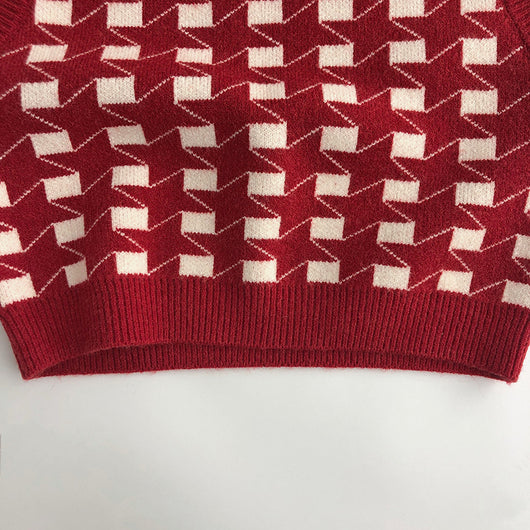Conjunto de Suéter Tejido Coreano para Niños - Otoño e Invierno - Image 18