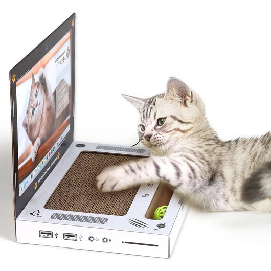 Rascador Interactivo para Gatos con Diseño de Consola de Videojuegos - Image 6
