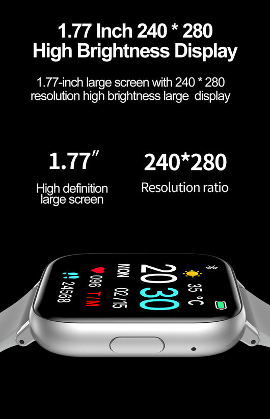 Reloj Inteligente H9 Plus con Monitoreo de Salud y Llamadas Bluetooth - Image 12