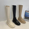 Botas Altas Slim Retro Versátiles