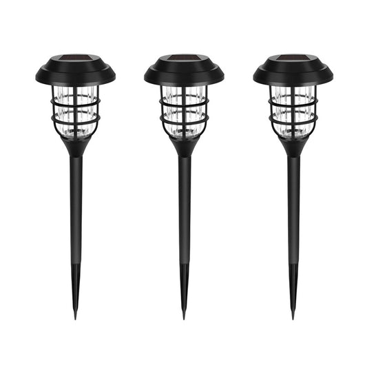 Luz LED Solar para Jardín con Diseño de Franjas - Image 5