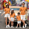 Conjunto Familiar a Juego - Camisetas de Algodón para Padres e Hijos