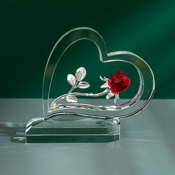 Adornos Decorativos en Forma de Corazón con Rosas para San Valentín - Image 5