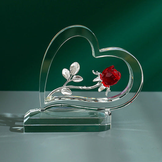 Adornos Decorativos en Forma de Corazón con Rosas para San Valentín - Image 5