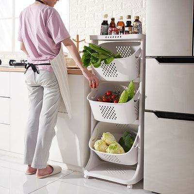 Organizador de Vegetales y Frutas para Cocina - Canasta de Almacenamiento - Image 2