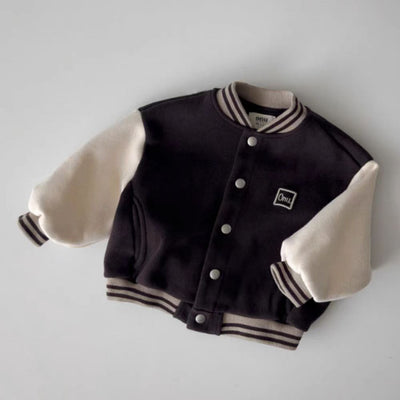 Chaqueta de Béisbol Infantil con Costuras Decorativas - Image 9
