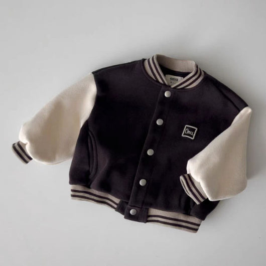 Chaqueta de Béisbol Infantil con Costuras Decorativas - Image 9