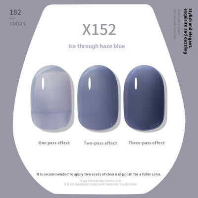 Esmalte UV Nude Transparente Cherry Red White - Image 17