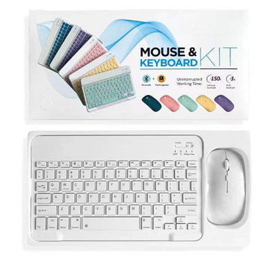 Set de Teclado y Ratón Bluetooth Inalámbrico Diseño Minimalista - Image 4