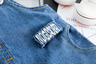 Conjunto de Tirantes Denim para Bebé - Image 22
