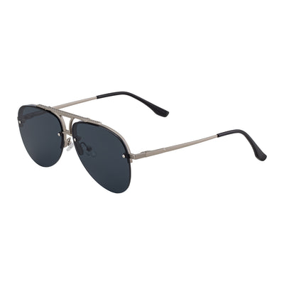 Gafas de Sol Hombre Montura Metalizada Media Armazón - Image 13