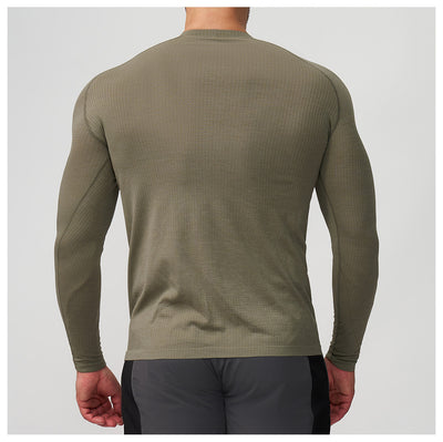Playera Deportiva Manga Larga Transpirable de Secado Rápido para Hombre - Image 15