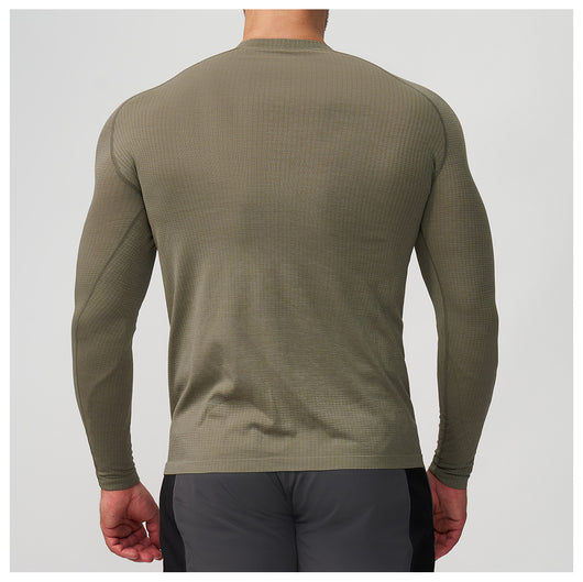 Playera Deportiva Manga Larga Transpirable de Secado Rápido para Hombre - Image 15