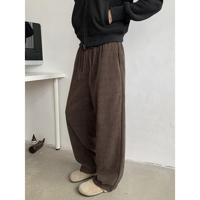 Pantalones Casuales Holgados de Pierna Ancha para Hombre - Image 12