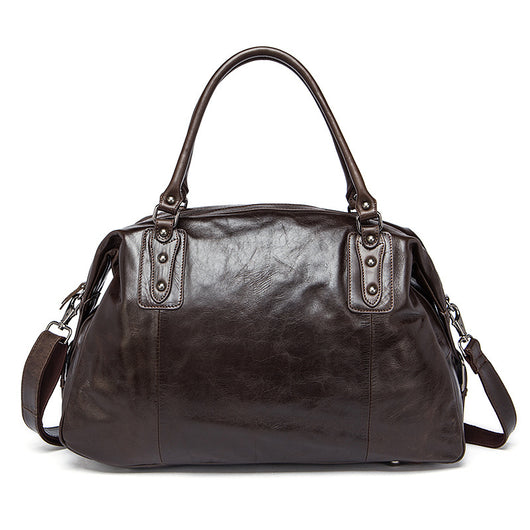 Bolsa de Viaje en Cuero Genuino - Maletín Duffel de Piel Premium - Image 4