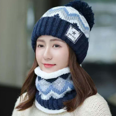Conjunto Gorro y Bufanda Polar Protección para Oídos - Image 5