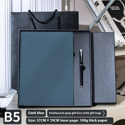 Cuaderno de Cuero Suave con Patrón Litchi - Image 29