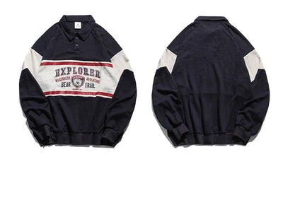 Sudadera Polo Versátil de Cuello Clásico - Image 9