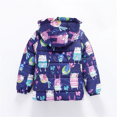 Chaqueta Acolchada con Capucha Graffiti Fashion Plus para Niños - Image 5