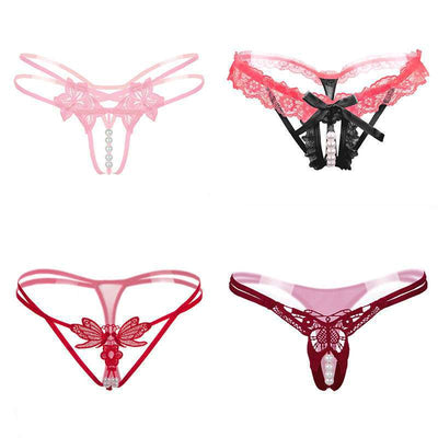 Pack 4 Tangas Transparentes Mujer Diseño Minimalista - Image 4