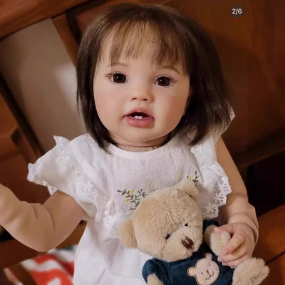 Muñeca Bebé Reborn de 60cm - Realista y Suave