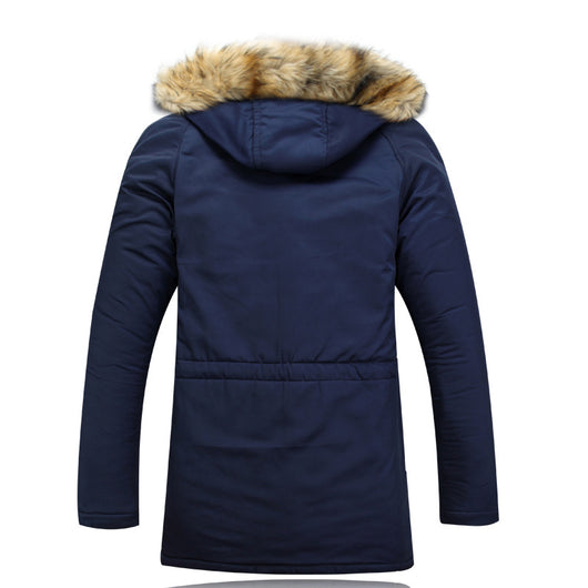 Chaqueta Acolchada Térmica para Hombre - Diseño Slim con Capucha - Image 4