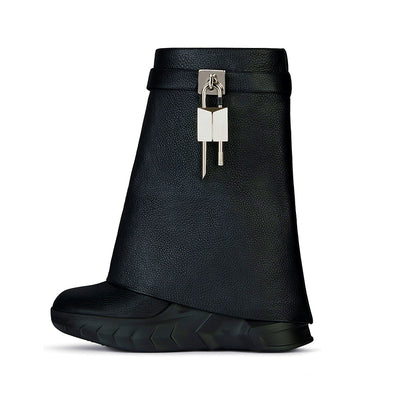Botas Oversized de Felpa para Mujer - Largo Medio - Image 5