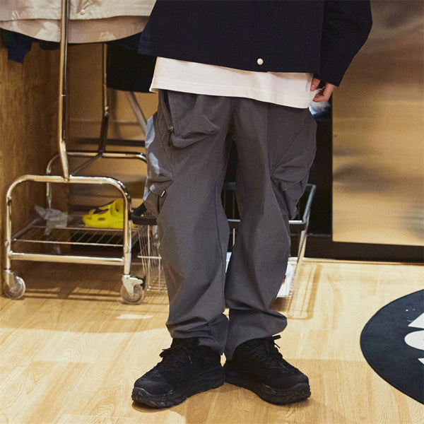Pantalones Cargo Tácticos con Cinturón y Bolsas Laterales para Hombre