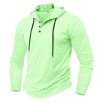 Sudadera Deportiva con Capucha y Manga Larga para Hombre - Image 9