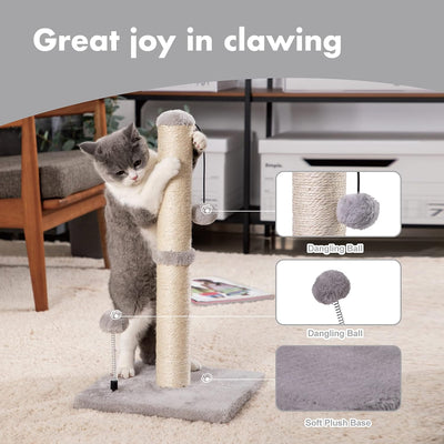 Rascador de Sisal Premium para Gatos y Gatitos con Pelota Colgante - Image 5