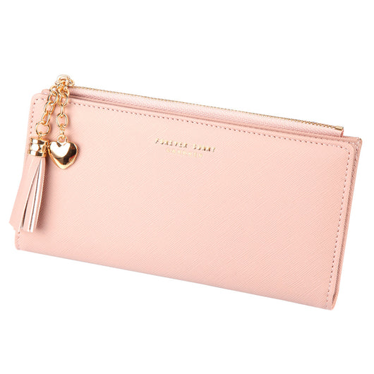 Cartera Larga para Mujer con Borlas - Estilo Estudiante - Image 7