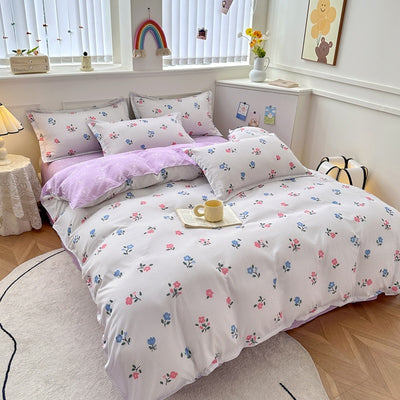 Sábanas de Algodón Puro Minimalistas para Cama - Image 14