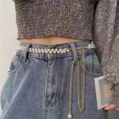 Cadena de Cintura con Perlas para Mujer - Image 8