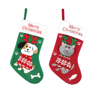 Bolsa de Regalos Navideños con Calcetines Estampados - Image 4