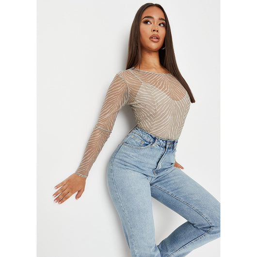 Blusa Base Ajustada Semitransparente Serie Fashion - Image 7