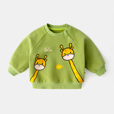 Suéter Infantil Primavera - Camisa Base de Algodón para Niños - Image 5