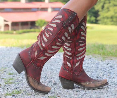 Botas de Invierno para Mujer con Tacón Grueso y Remaches - Talla Grande - Image 5
