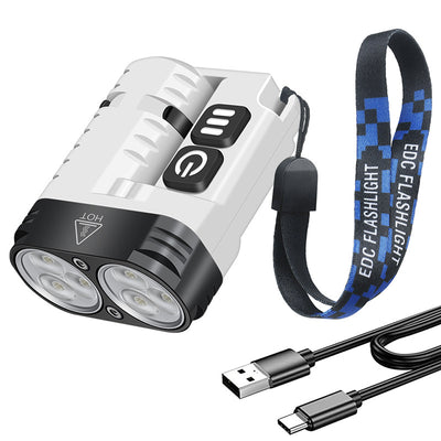 Linterna Camping LED 1600 Lúmenes Aluminio Impermeable IP68 con Imán - Image 5