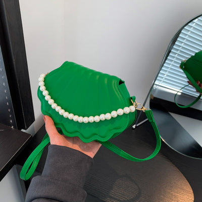 Bolsa Mensajera Minimalista para Mujer - Bandolera de Concha - Image 9