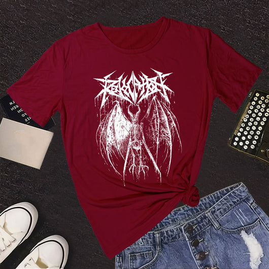 Blusa Suelta Estampada de Manga Corta para Mujer - Image 17