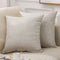 Light Beige Gray Cushion 45 x 45 cm