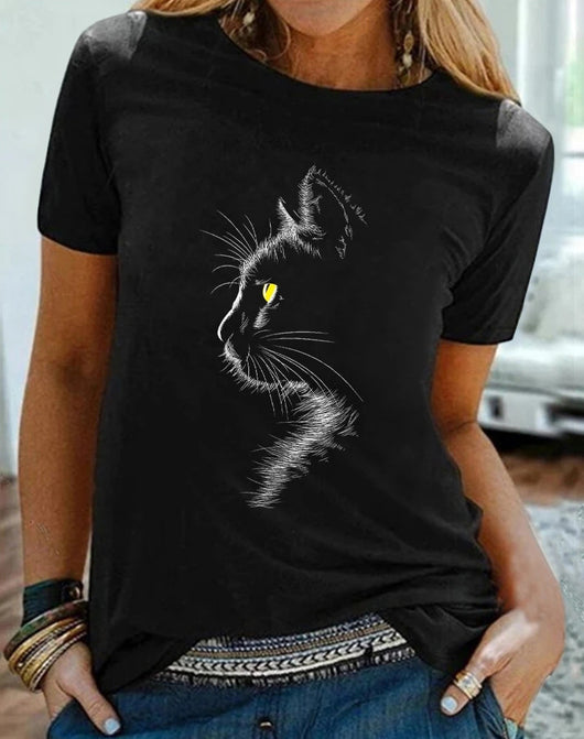 Sudadera Suelta con Capucha y Manga Corta