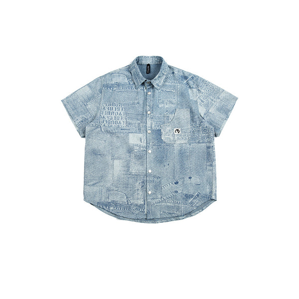 Camisa Tipo Polo Manga Corta Unisex
