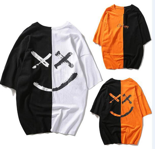 Playera Estampado Sonrisa Manga Corta - Image 4
