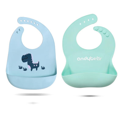Babero Infantil de Silicona Impermeable - Diseño Moderno y Práctico - Image 22