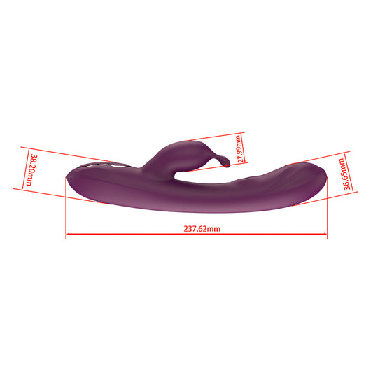 Estimulador de Silicona Suave con Vibración y Succión para Mujer - Image 4