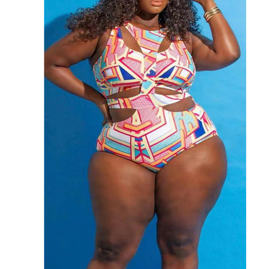 Bikini Talla Grande con Estampado Étnico - Image 18